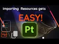 New in Substance 3D Painter Importing resources gets EASY