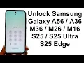 Download Lagu Forgot Password - How to Unlock Samsung Galaxy A56, A36, M36, M26, S25 Ultra etc.