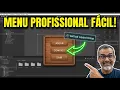 Menu Principal Profissional no Unity 2D Passo a Passo