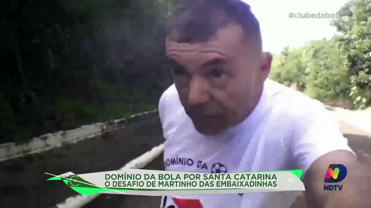 Confira o desafio do Martinho das embaixadinhas
