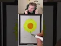 Download Lagu How To Paint a Sunflower 😳