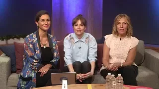 The girls from Fun Mom Dinner was Live on facebook