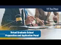 Virtual Graduate School and Preparation and Application Panel with UC San Diego