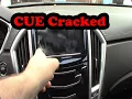 Cadillac SRX cracked Cue Screen removal replacement 2013 2014 2015 2016 2017 ATS CTS XTS Escalade
