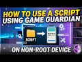 How to use a Script using Game Guardian on Non-root device 2026