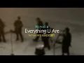Everything U Are - Hindia (Lirik dan Terjemahan)