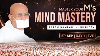 Paryushan Mahaparva 2026 LIVE Pravachan | Day 1 Eve | Param Namramuni Gurudev | 8 Sep, 26