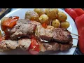 Chuzos or Meat Skewers Colombian Chuzos