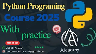 Python Tutorial For Beginners in Hindi Complete Python Course 2025
