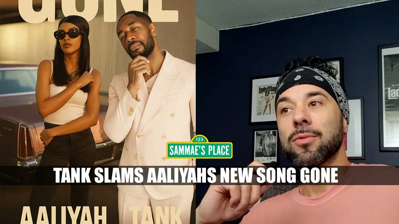 TANK SLAMS NEW AALIYAH SONG 'GONE' - BLAMES BLACKGROUND TANK SLAMS NEW AALIYAH SONG 'GONE' - BLAMES BLACKGROUND