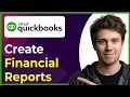 How to Create Financial Reports in QuickBooks Online Step-By-Step 2026 guide