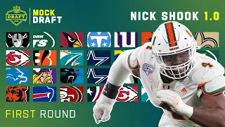 Nick Shook s Full 2026 NFL Mock Draft 1 0 Mock Draft Live