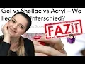 Gel vs Shellac vs Acrylic - What s the difference