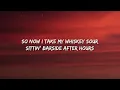 Kane Brown - Whiskey Sour (Lyrics)