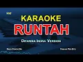 KARAOKE RUNTAH - DIFARINA INDRA FT ADELLA VERSION