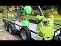 Installing Green Touch Xtreme Pro Series 3 Position Trimmer Rack on tube trailer Lanscaper s Dream