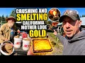 We Crushed and Smelted 400 Pounds of California Gold Ore The Results Shocked Us