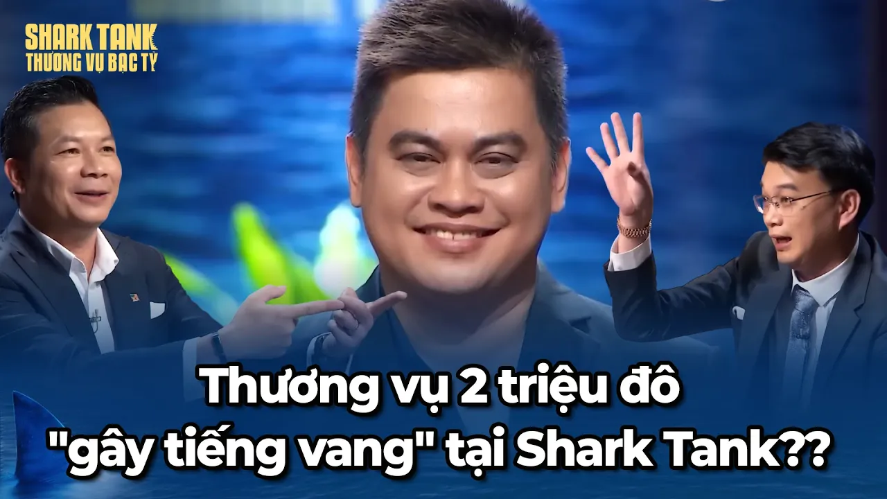 Outline Video Thương vụ 2 triệu đô "gây tiếng vang", Cá Mập tranh nhau ra "deal thơm" ?? | Tổng Hợp Shark Tank