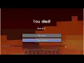 Minecraft dying gif