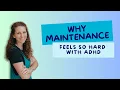 Episode 31 Why Maintenance Feels So Hard with AD and What Actually Helps