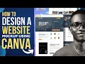 How to Design a Website Mockup using Canva