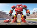 Lagu Robot McQueen Takes On Megatron Warrior — Epic Clash of Machines! 🔥💥