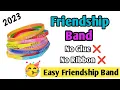 Download Lagu How to make friendship band🥰/friendship band making at home/ friendship day gift idea / DIY BFF Band