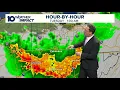 Columbus OH Monday afternoon forecast Storms move in tonight
