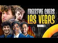Download Lagu Freestyle Chess Las Vegas | Day 1 |  Ft. Magnus, Hans, Hikaru, Vidit, Pragg, Arjun