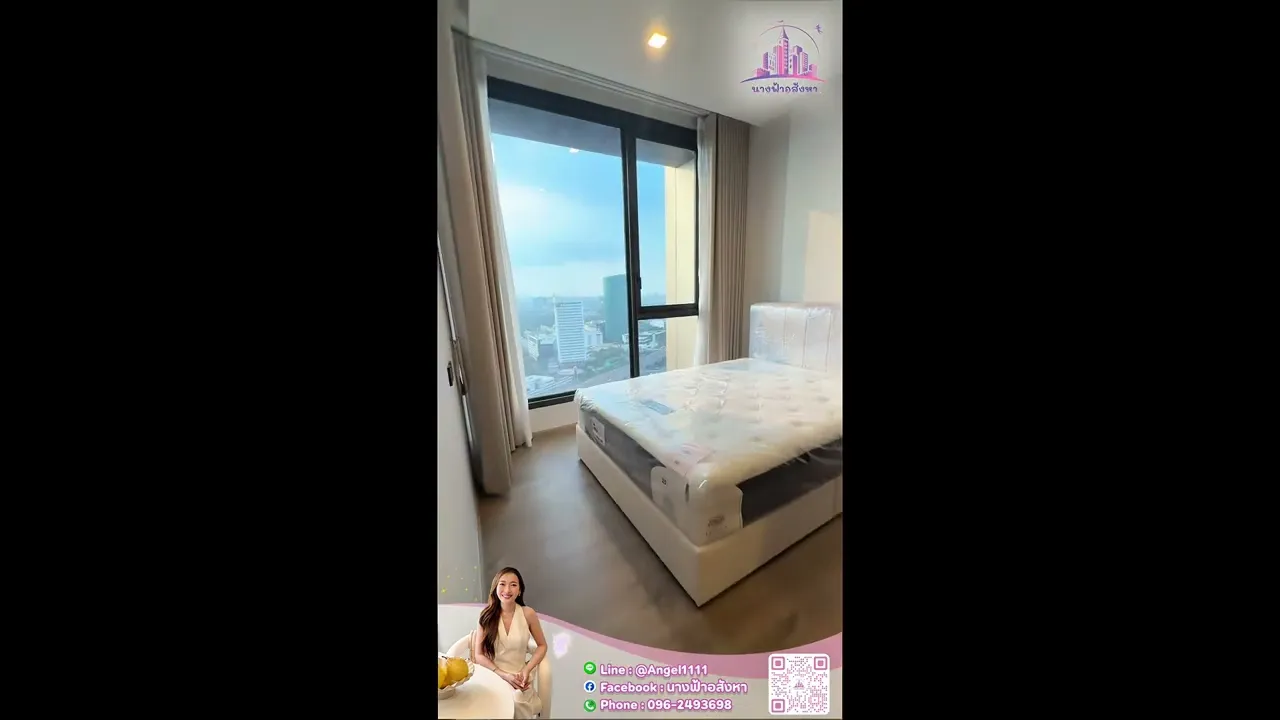 ✨🦄 Special offer 🦄✨ The Crest Park Residences 🚝 ใกล้ MRT เฟอร์ครบ จบในที่เดียว