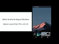 Review Android Apps Apex Launcher v3 3 3 Lightweight Launcher