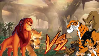 Diego Simba Vs Shere Khan Sabor Scar Zira 