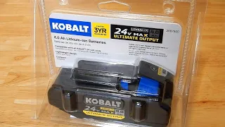 Kobalt 24v Battery Replacement Under WARRANTY Important Information you Need to Know for the Return