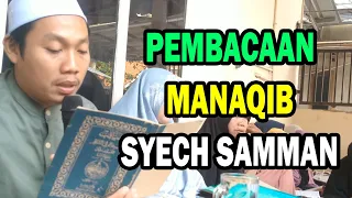 recitation of the manaqib of sheikh samman in arabic and malay
