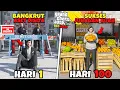 Lagu 100 Hari di GTA 5 Dari Bangkrut Aset Disita Sampai Sukses Jadi Juragan Buah - GTA 5 MOD