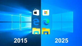 windows 10 in 2015 vs 2025