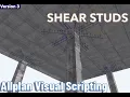 Update Script Shear Studs for Columns in Allplan Visual Scripting
