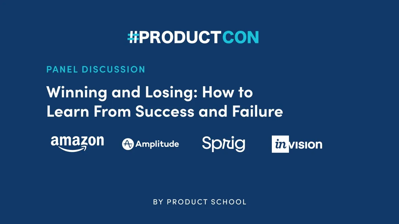 Panel on Winning and Losing: How to Learn From Success and Failure - YouTube thumbnail