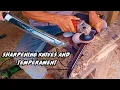 Download Lagu Cara tempering manual sekaligus mengasah bilah golok dan pedang.#sharpeningknives