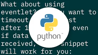 Timeout for python requests get entire response