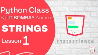 Python Strings Tutorial Python Tutorial for beginners Creation Slicing Indexing and more