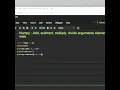 Numpy add subtract multiply divide argument element wise