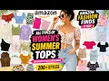 Amazon Summer Fashion Haul 2026 Trendy Women s Summer Tops Amazon Fashion Finds