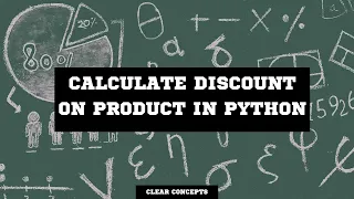 Calculate Discount On Product in Python