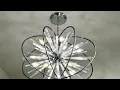 Vezzio Black and Gold Crystal Foyer Entryway Chandelier 12 Light Review