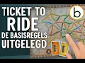 Lagu Ticket to Ride: Basisregels Uitgelegd | Tutorial