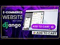 Add To Cart using Django in E-commerce Website using Django EP 26
