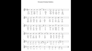 onward christian soldiers hymns on piano