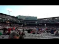 Seat View for Foo Fighters at Fenway Park in Boston Mass July 18 2015