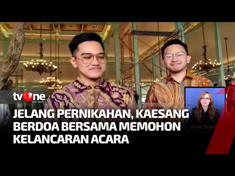Kaesang Pangarep Ikuti Wilujengan Jelang Pernikahan